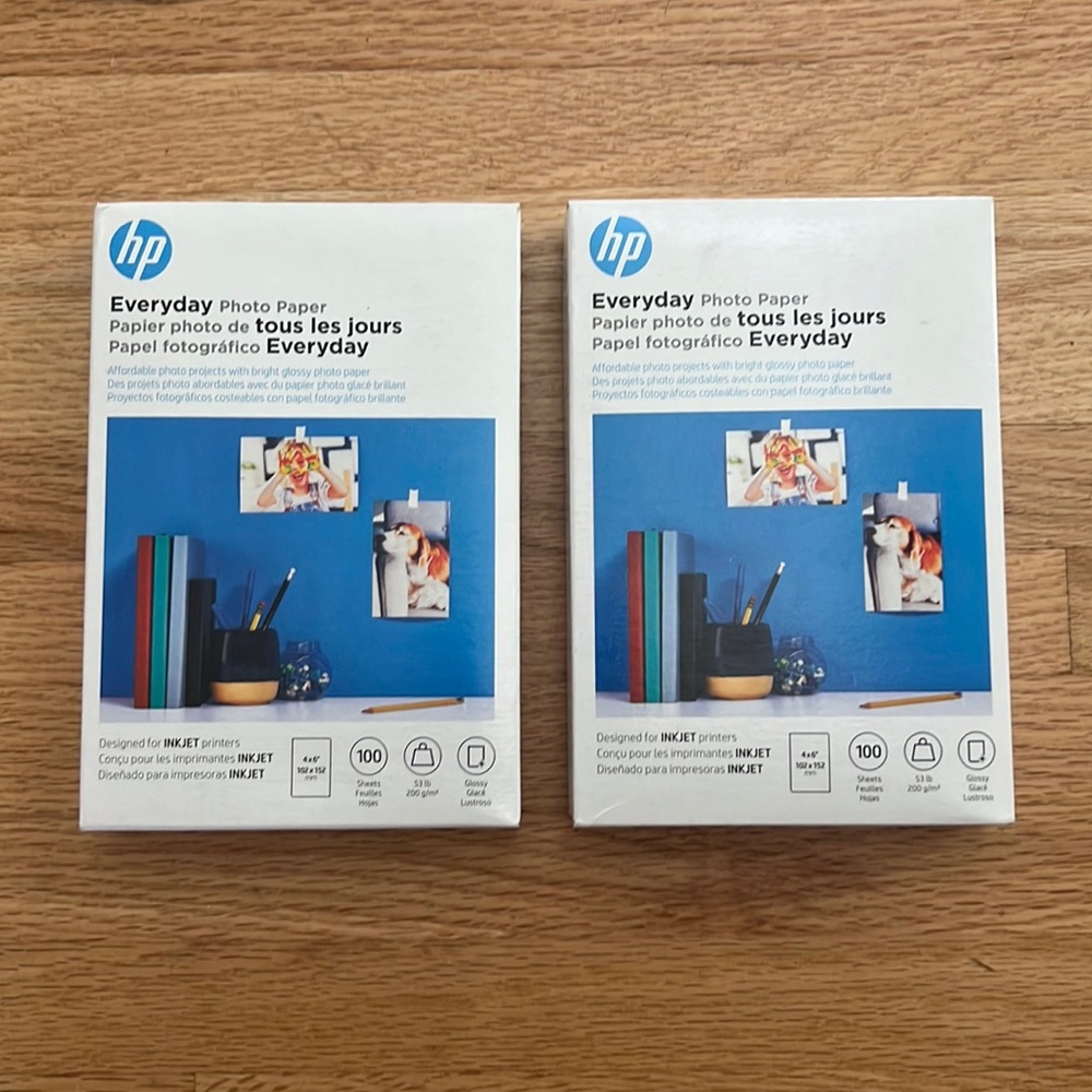 hP Everyday photo paper
